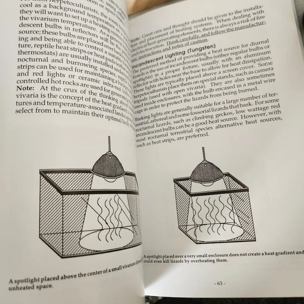 Lizard Keeper's Handbook Book Philippe de Vosjoli 9781882770250 Reptile Caretaki